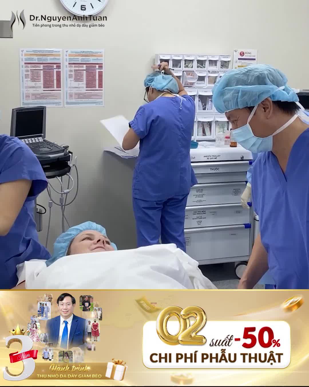 Bệnh nhân nữ là giảng viên người Anh đã lựa chọn thực hiện phương pháp phẫu thuật nội soi thu nhỏ dạ dày để giảm béo.